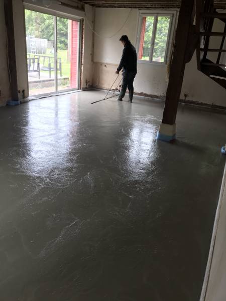Installation d'un plancher chauffant à Le Neubourg 27